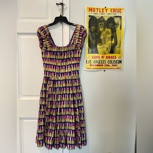 Bernie Dexter Collection Navy Lipsticks Jodi Dress size XS from Unique Vintage